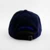 Back view of the embroidered Buttterfly Logo navy blue hat from PHOSIS Clothing